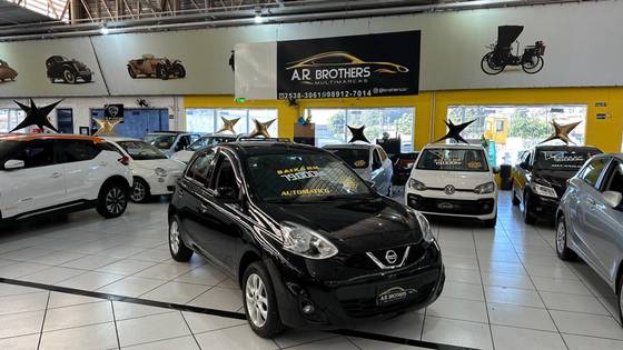 NISSAN MARCH 1.6 SV 16V FLEX 4P MANUAL NISSAN MARCH 1.6 SV 16V FLEX 4P MANUAL